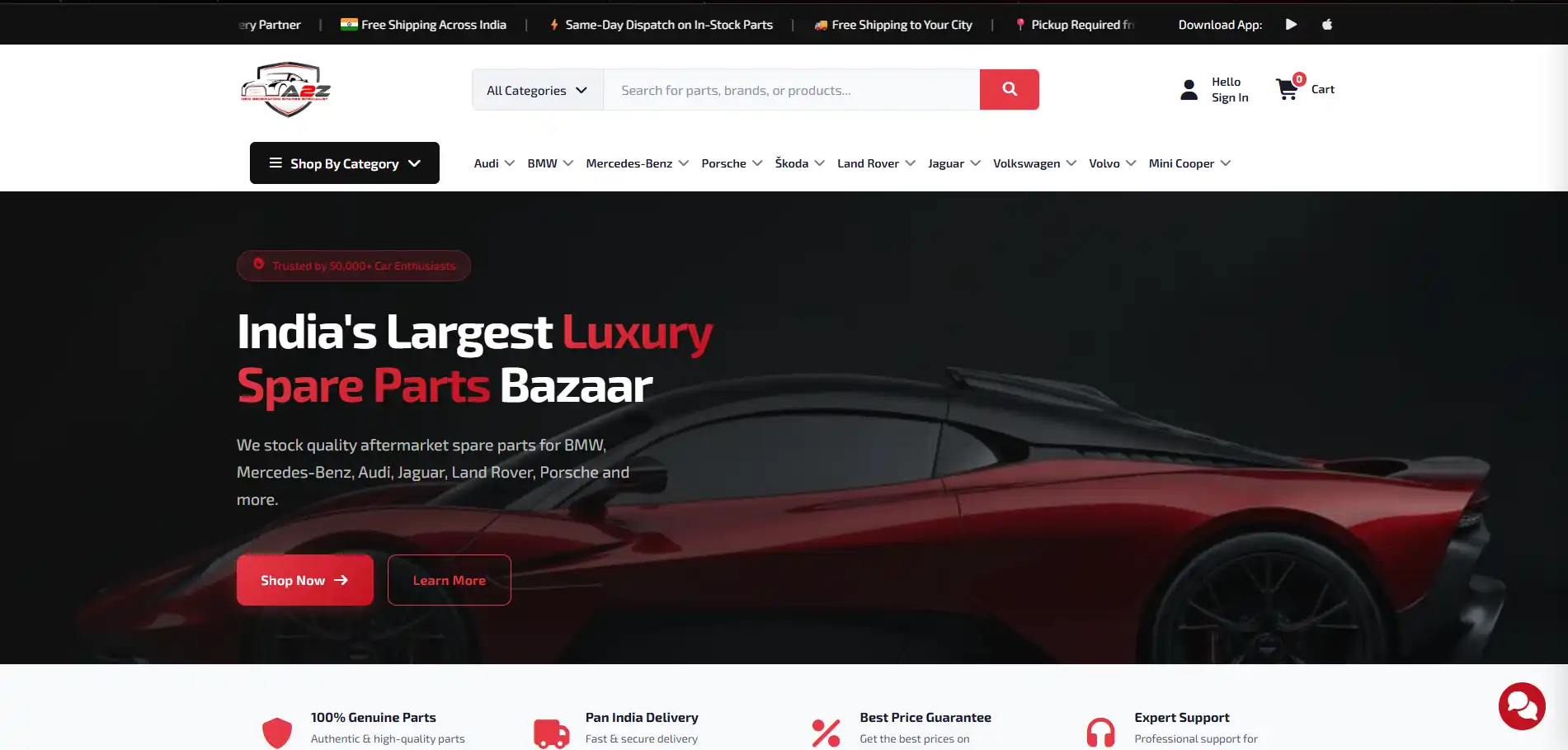 AtoZ Car Parts